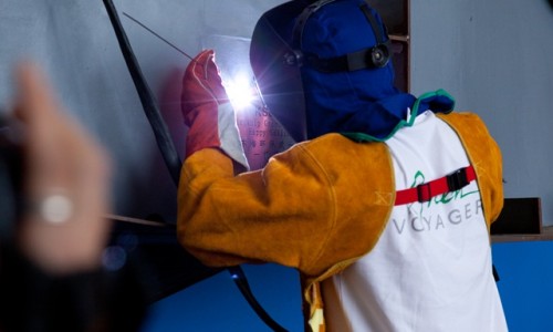 Kingship Green Voyager plate welding