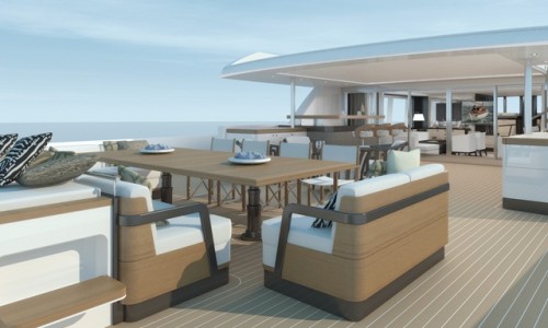 Jaron Ginton 40M SLOOP aft deck