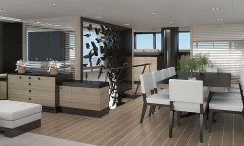 Jaron Ginton 40M SLOOP saloon