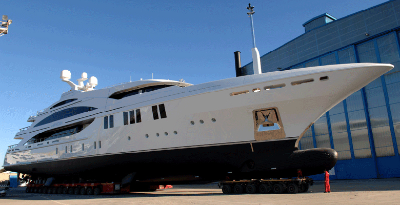 Benetti yacht Amnesia launch