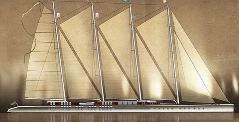 Dream Symphony yacht illustration
