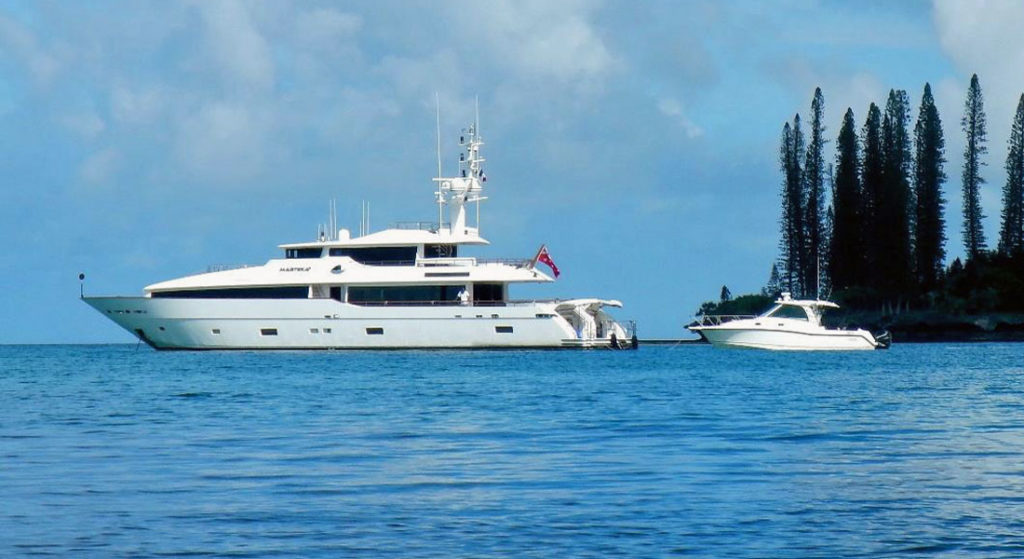 Masteka 2 New Caledonia itinerary