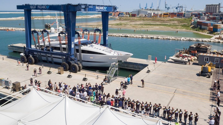 Clorinda superyacht launch ISA Sport 120