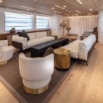 megayacht Mimi la Sardine shows off a beach house look