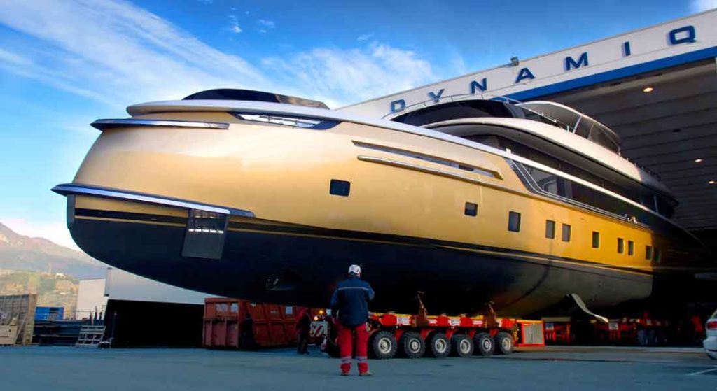 Stefania is a Dynamiq GTT 135 megayacht