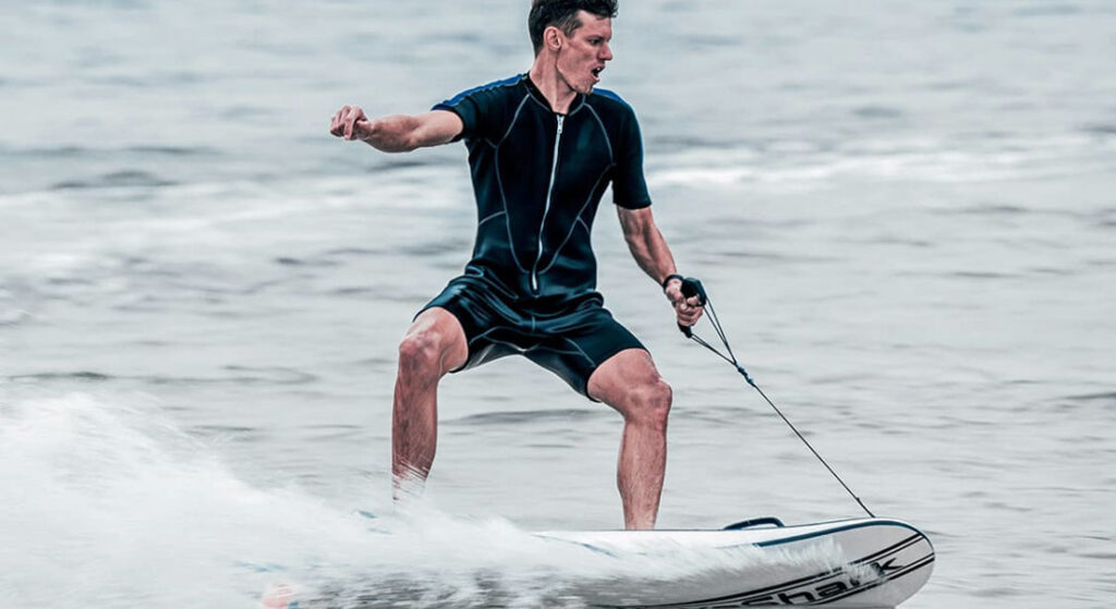 the WaveShark Jetboard promises megayacht guests plenty of fun