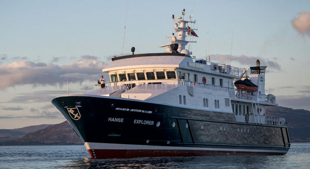 an expedition aboard Hanse Explorer this summer sees the megayacht go to Iceland