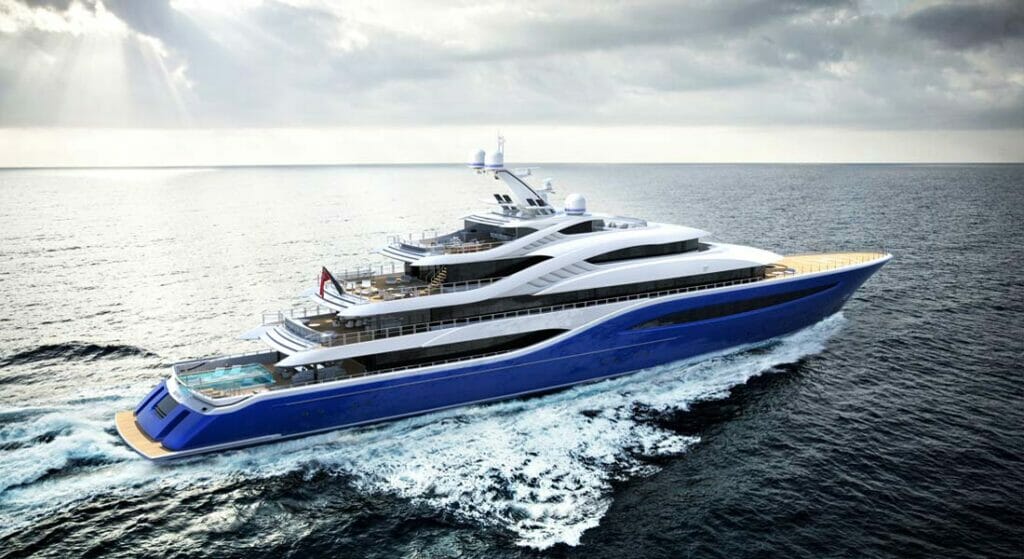 Project Vento is the ninth superyacht from H2 Yacht Design with Turquoise Yachts