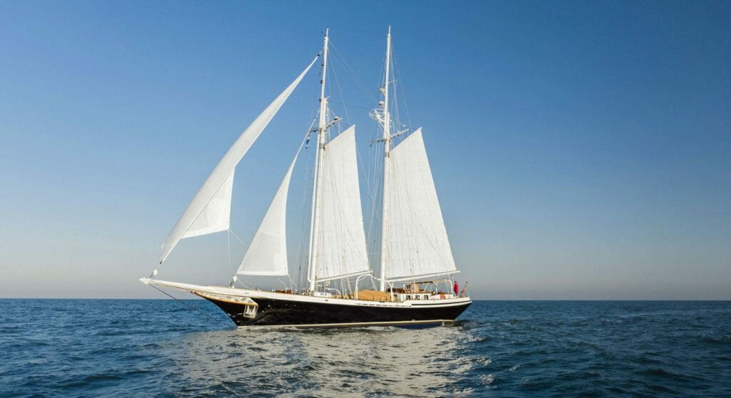 Borkumriff II would make a nice superyacht gift since she's for sale