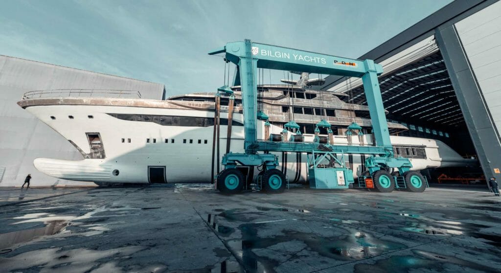 the Bilgin 243 superyacht will be ready in 2024