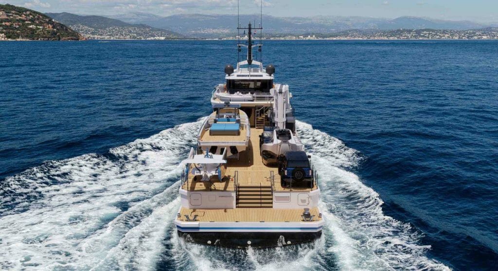 the Damen Yacht Support 53 megayacht