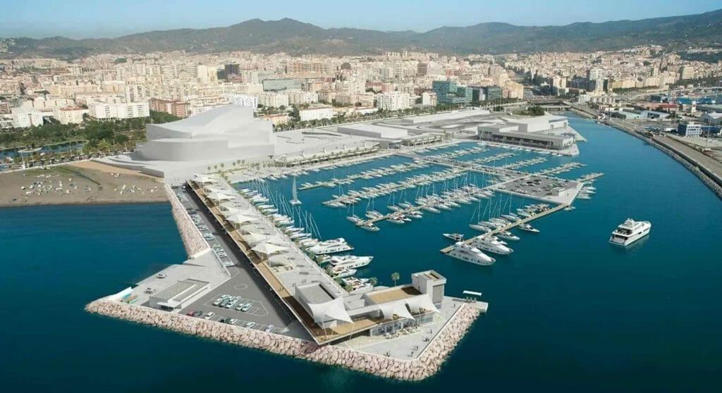 Málaga San Andres Marina will accommodate superyachts to 197 feet