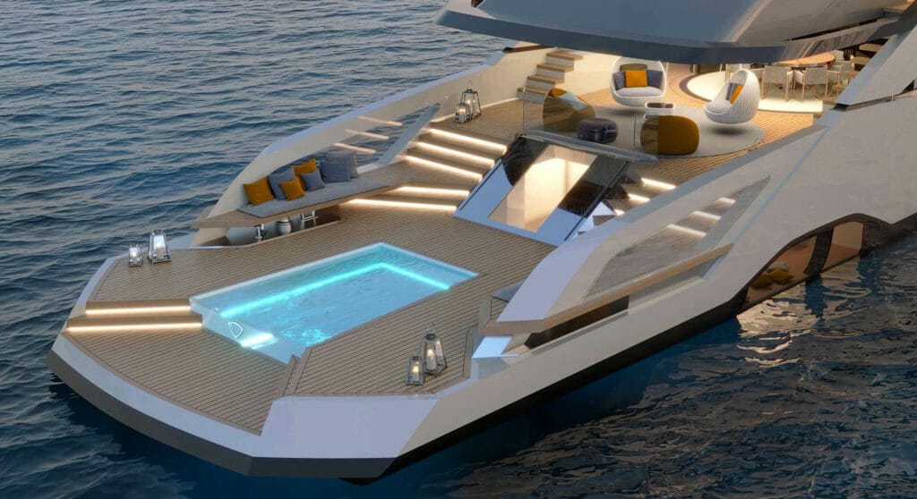 hull number one of the Tankoa T55 Sportiva superyacht series was signed in 2022