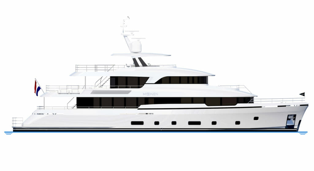 Moonen YN203 joins the builder's Martinique megayacht series