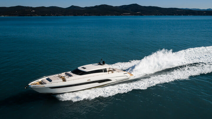 the Austin Parker Ibiza 85 megayacht