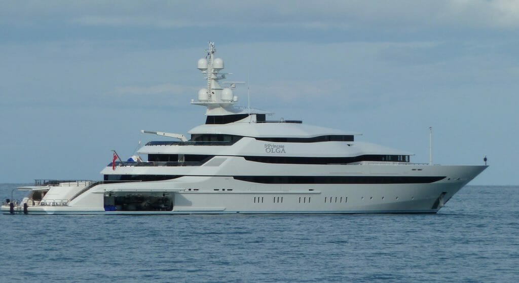 St. Princess Olga is now the superyacht Amore Vero