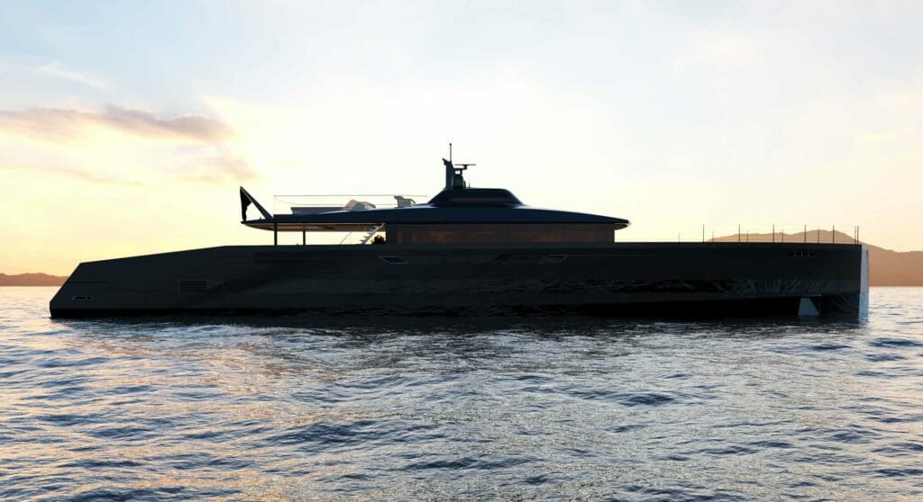 Alia Yachts' San will be the largest superyacht with Volvo Penta's IPS