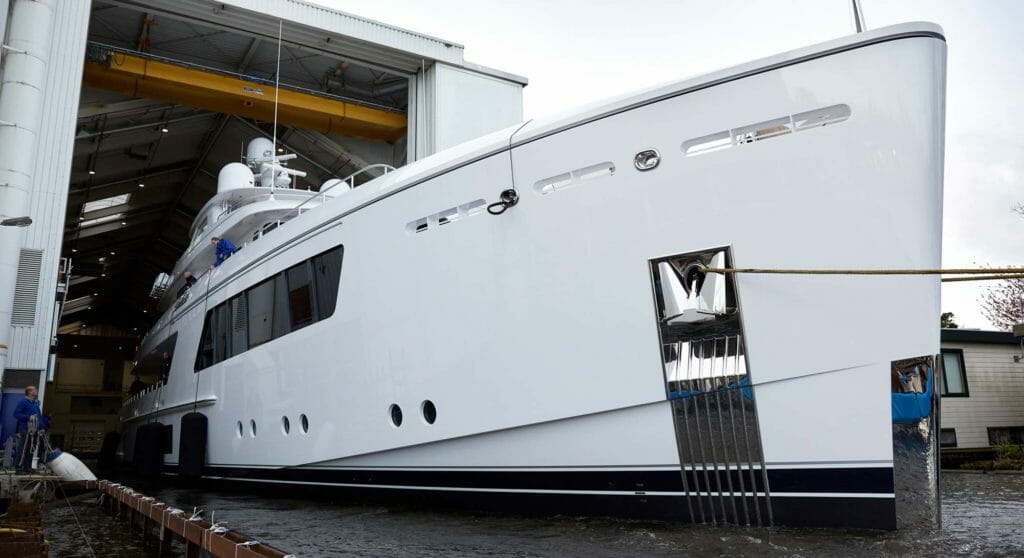 the second Callisto superyacht from Feadship