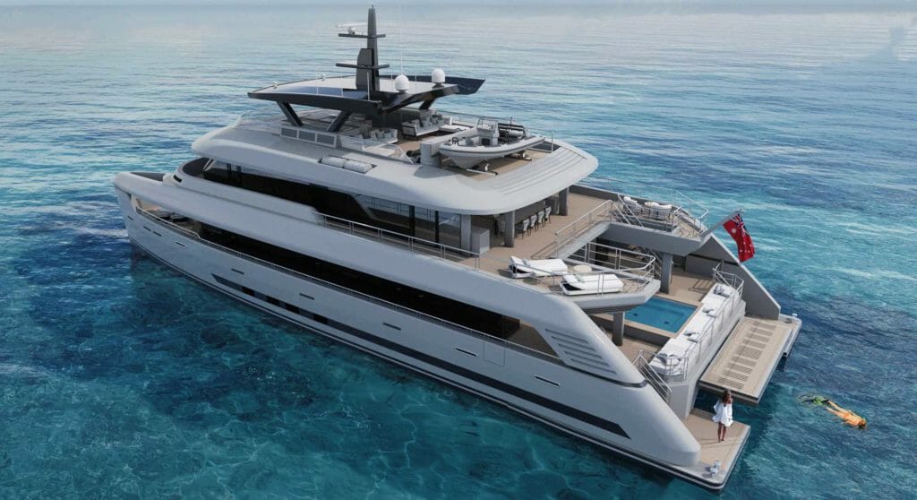 Silver Yachts is building Spacecat as a superyacht catamaran