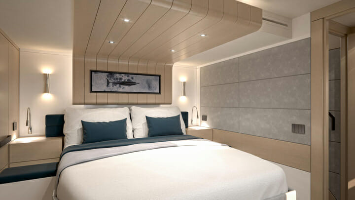 superyacht builder Alva Yachts' five moods include Sea