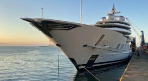 the superyacht Amadea has departed Fiji; the DOJ seeks the forfeiture of the yacht Amadea