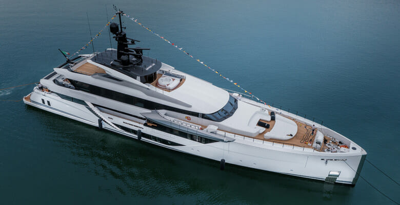 CRN 141 superyacht launch 2