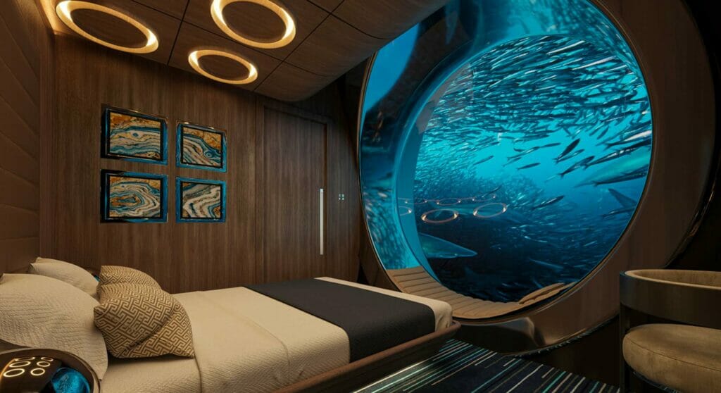 the U-Boat Worx Nautilus is both a superyacht and a submarine