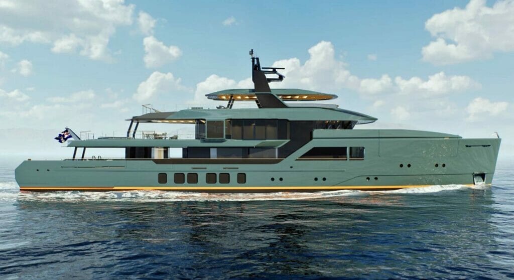 the Project Revolution yacht is at Jongert