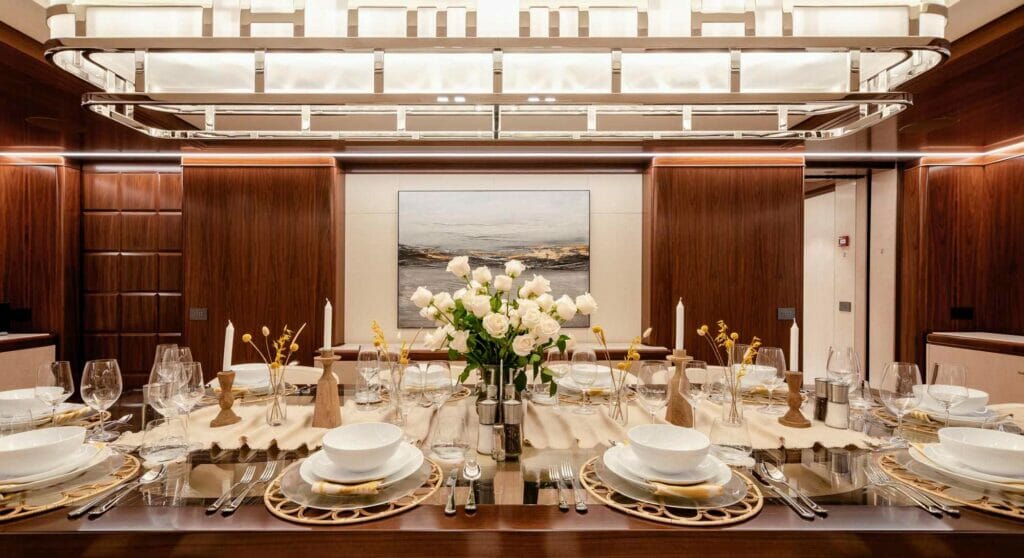 the Benetti yacht Calex is luxurious