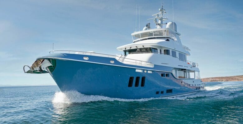 the Nordhavn 96 yacht New Journey