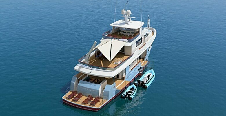 the Nordhavn 112 yacht