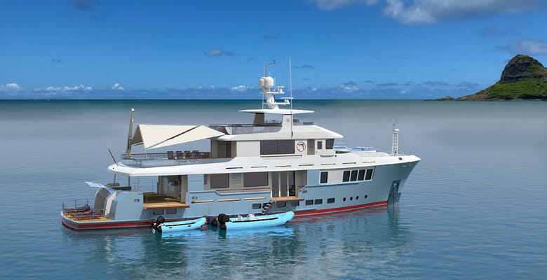 the Nordhavn 112 yacht