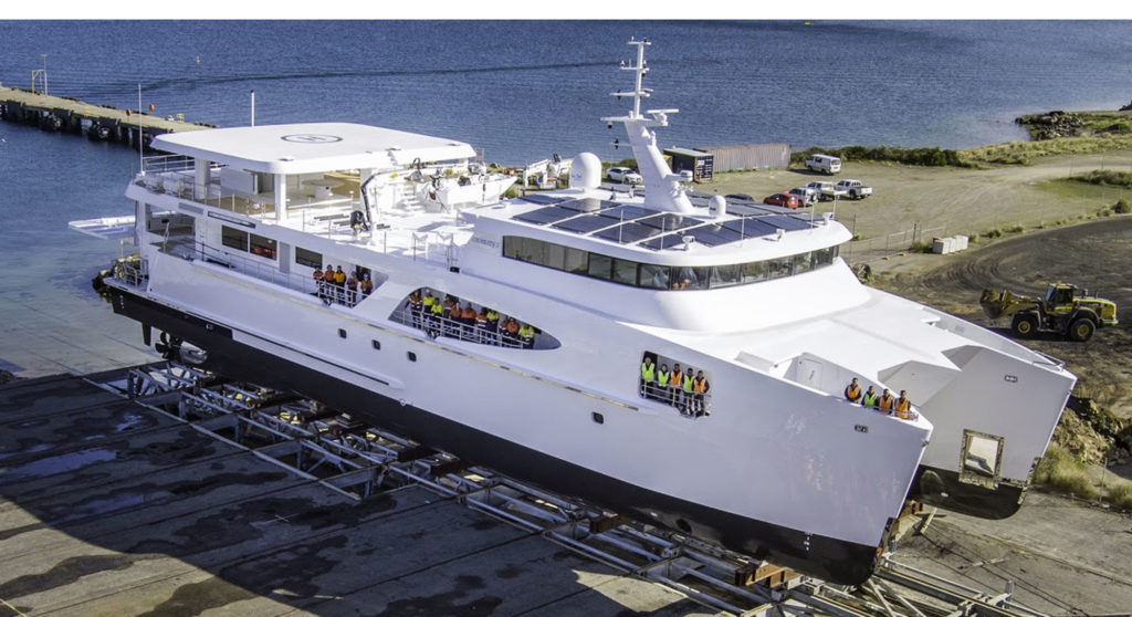 the yacht Charley 2 from Echo Yachts