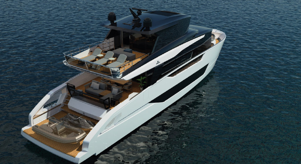 the Astondoa Ax8 yacht