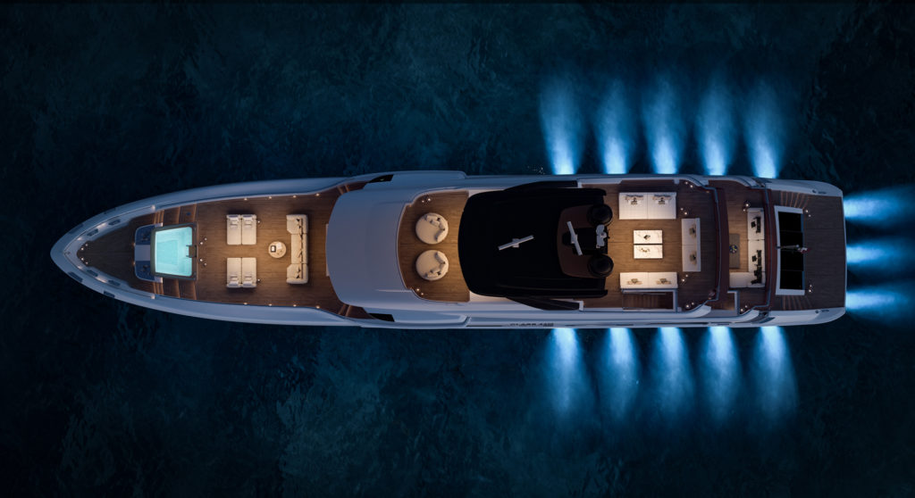 the Benetti Class 44M yacht
