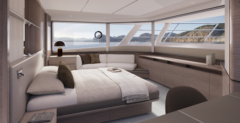 Princess X90 yacht master