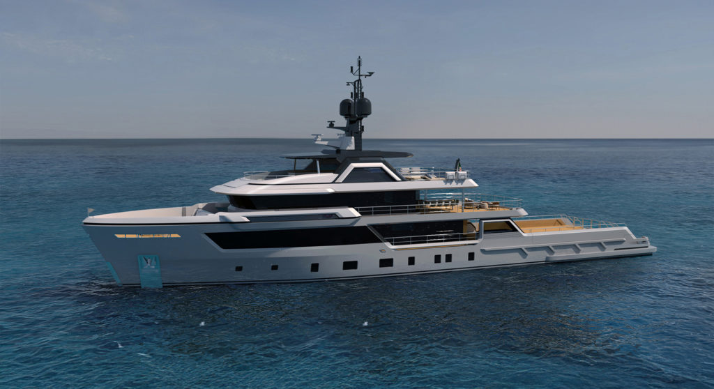 CdM Flexplorer 165 yacht hull 3