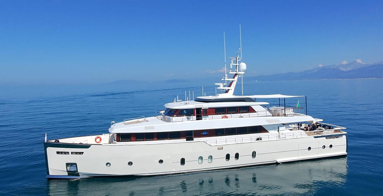 the Codecasa yacht Pleiades