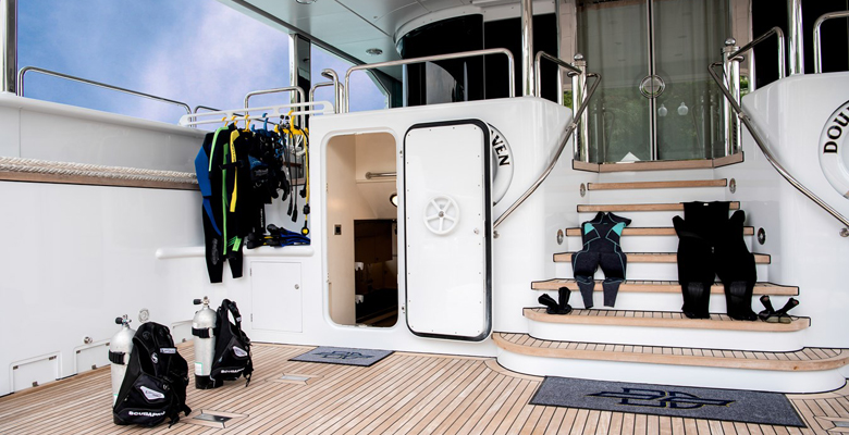 the owners of Double Haven cruised the world