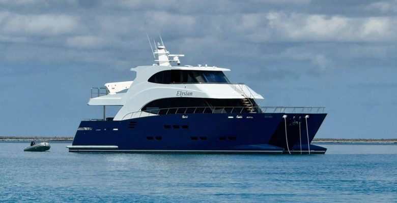 Incat Crowther designed the yacht Elysian