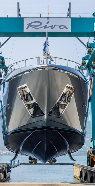 Riva 112 Dolcevita yacht launch
