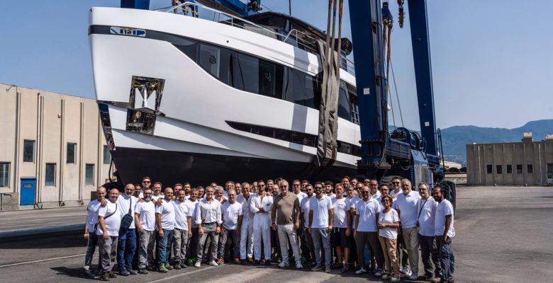 Arcadia A80new yacht launch