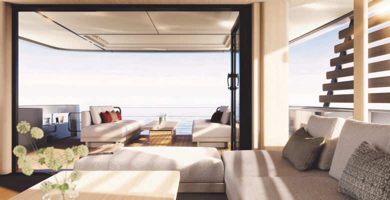 Azimut Magellano 27M yacht interior