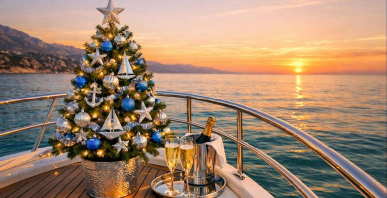 yachting Christmas greetings