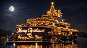 night before Christmas superyacht style