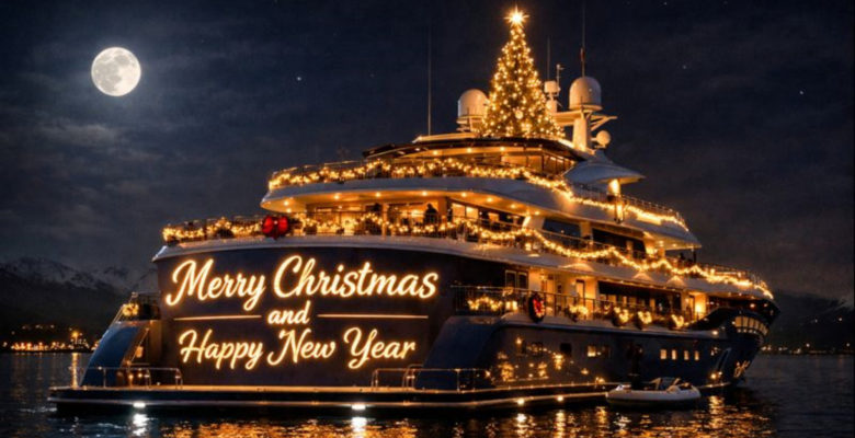 night before Christmas superyacht style