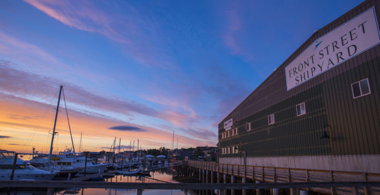 Front Street Shipyard in 2014