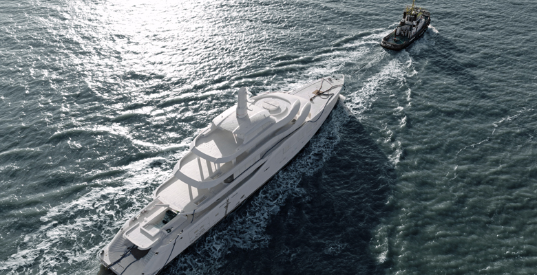 Amels 80 yacht hull 5