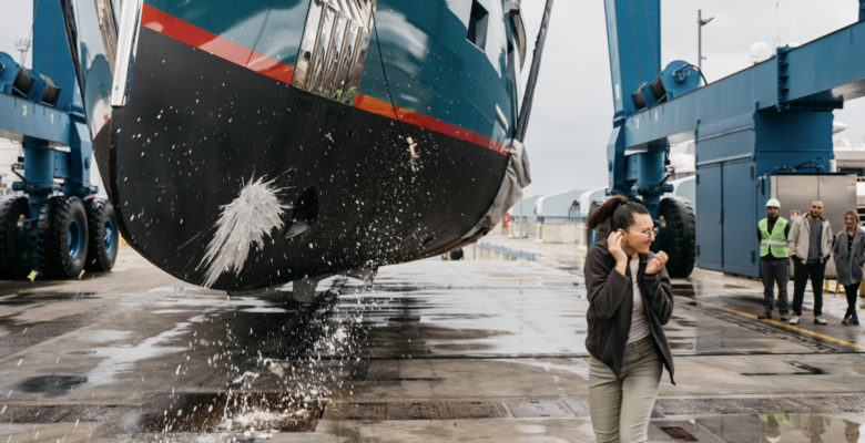 Bering 78 yacht Slow RIde