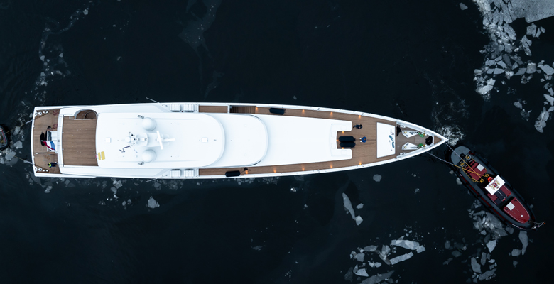 Feadship yacht Project 717 launch